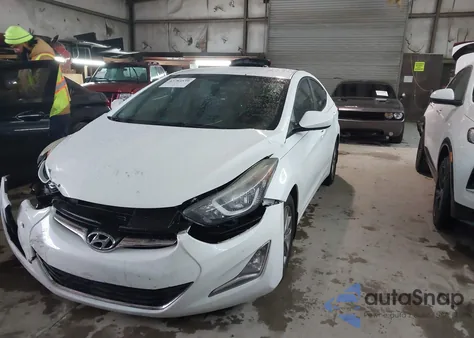2016 Hyundai Elantra Se from USA, damaged, VIN 5NPDH4AE4GH655044